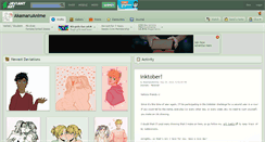 Desktop Screenshot of akamaruanime.deviantart.com