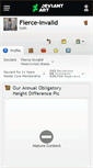Mobile Screenshot of fierce-invalid.deviantart.com