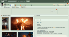 Desktop Screenshot of bboi-214.deviantart.com