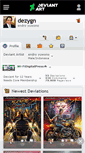 Mobile Screenshot of dezygn.deviantart.com