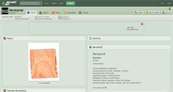 Desktop Screenshot of nevinyrral.deviantart.com