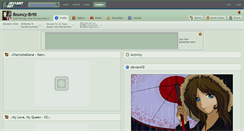 Desktop Screenshot of bouncy-britt.deviantart.com