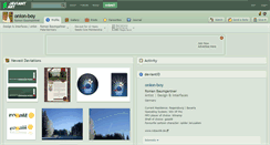 Desktop Screenshot of onion-boy.deviantart.com