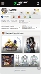 Mobile Screenshot of eamze.deviantart.com