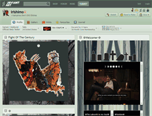 Tablet Screenshot of irishimo.deviantart.com
