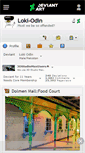 Mobile Screenshot of loki-odin.deviantart.com
