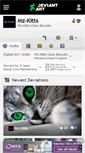 Mobile Screenshot of mz-kitts.deviantart.com