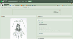 Desktop Screenshot of nantuko.deviantart.com