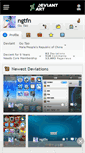 Mobile Screenshot of ngtfn.deviantart.com