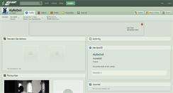 Desktop Screenshot of myredoll.deviantart.com
