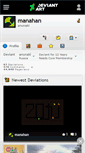 Mobile Screenshot of manahan.deviantart.com