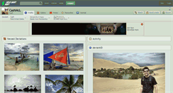 Desktop Screenshot of cashmcl.deviantart.com