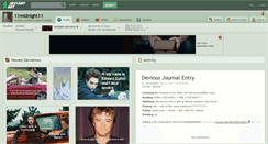 Desktop Screenshot of 11midnight11.deviantart.com