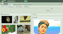 Desktop Screenshot of joshpage.deviantart.com