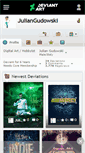 Mobile Screenshot of juliangudowski.deviantart.com