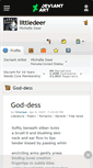 Mobile Screenshot of littledeer.deviantart.com