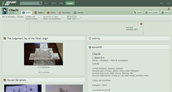 Desktop Screenshot of citachi.deviantart.com