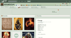 Desktop Screenshot of ladyslaughterhouse.deviantart.com