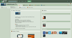 Desktop Screenshot of customiz-your-7.deviantart.com