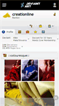 Mobile Screenshot of creationline.deviantart.com