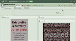 Desktop Screenshot of maskedvengeance.deviantart.com