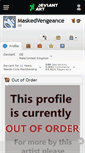 Mobile Screenshot of maskedvengeance.deviantart.com
