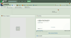 Desktop Screenshot of metal500.deviantart.com