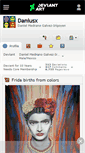 Mobile Screenshot of daniusx.deviantart.com