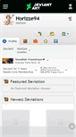 Mobile Screenshot of horizze94.deviantart.com