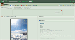 Desktop Screenshot of gliowyn.deviantart.com