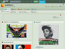 Tablet Screenshot of andiwibowo.deviantart.com