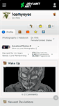 Mobile Screenshot of icemyeyes.deviantart.com