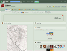Tablet Screenshot of djgomes.deviantart.com