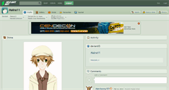 Desktop Screenshot of maina11.deviantart.com