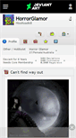 Mobile Screenshot of horrorglamor.deviantart.com