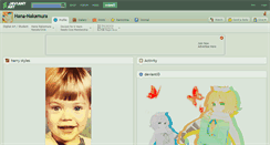Desktop Screenshot of hana-nakamura.deviantart.com