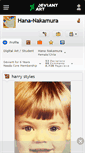 Mobile Screenshot of hana-nakamura.deviantart.com
