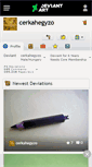 Mobile Screenshot of cerkahegyzo.deviantart.com