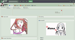 Desktop Screenshot of harux.deviantart.com
