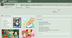 Desktop Screenshot of chipmunk-fanbase.deviantart.com