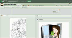 Desktop Screenshot of imyourbestnightmare.deviantart.com