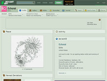 Tablet Screenshot of echorai.deviantart.com