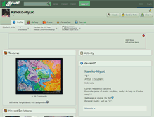 Tablet Screenshot of kaneko-miyuki.deviantart.com