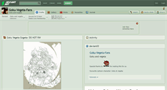 Desktop Screenshot of goku-vegeta-fans.deviantart.com