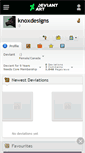 Mobile Screenshot of knoxdesigns.deviantart.com