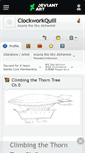 Mobile Screenshot of clockworkquill.deviantart.com