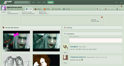 Desktop Screenshot of dakishimeru666.deviantart.com