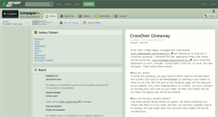Desktop Screenshot of iconpaper.deviantart.com