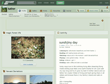 Tablet Screenshot of kather.deviantart.com
