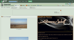 Desktop Screenshot of grauerwolf.deviantart.com